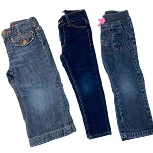 DKNY/GAP/Circo Mixed Lot Girls Jeans 2T x 3